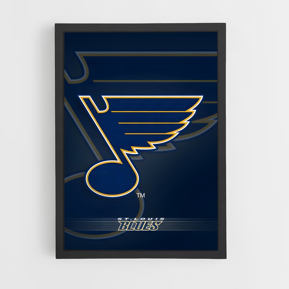 Poster Blue Note Symphony – affiche Hockey sur glace (vue 2)